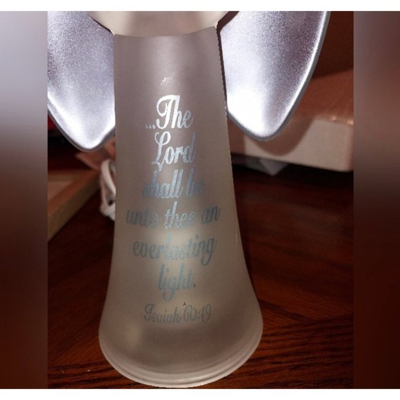 Blessed Angel Accent Lamp AVON Gift Collection 2004 Decorative Collectible EUC. - Picture 4 of 6